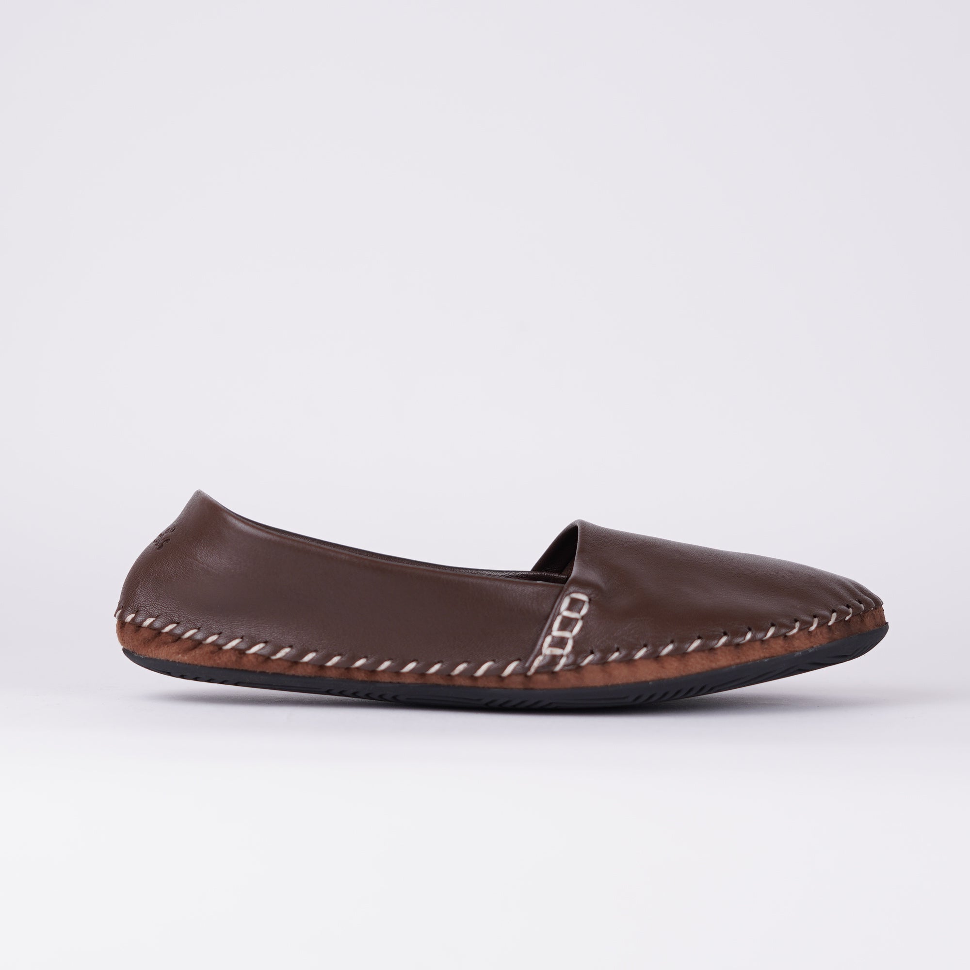 ANUKI darkbrown Damen - Barefoot Mokassin