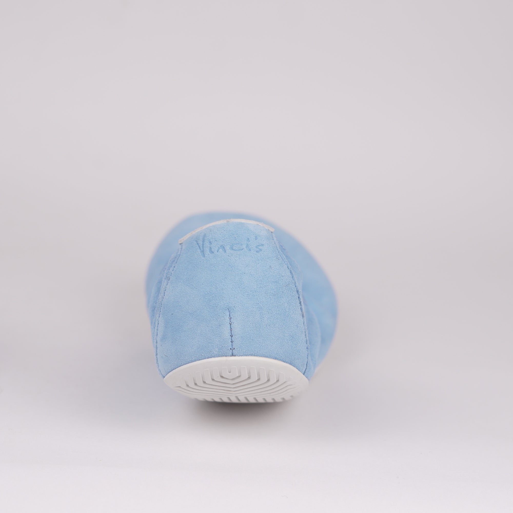 BELLA lightblue suede Damen - Barefoot Ballerina