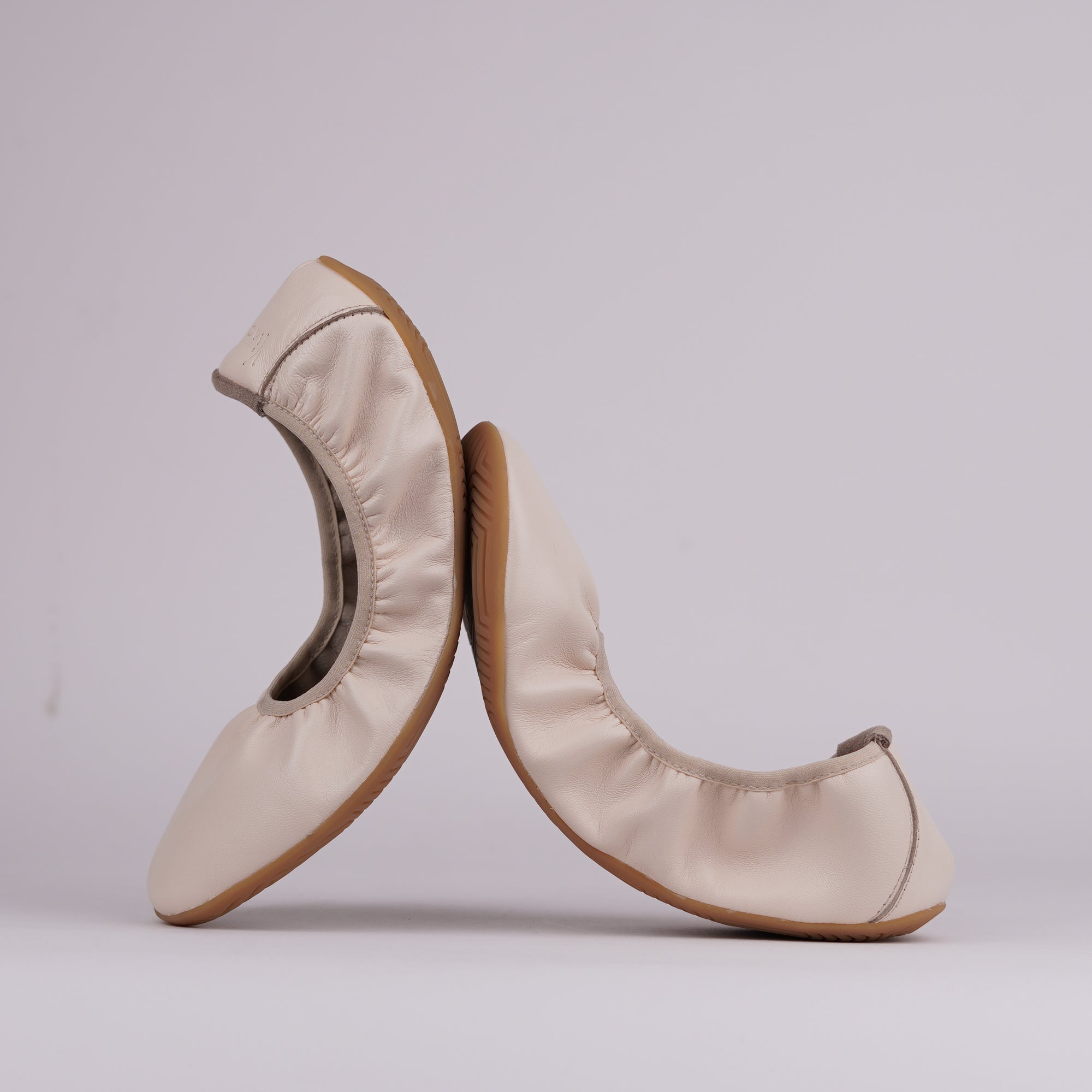 TARA beige Damen - Barefoot Ballerina