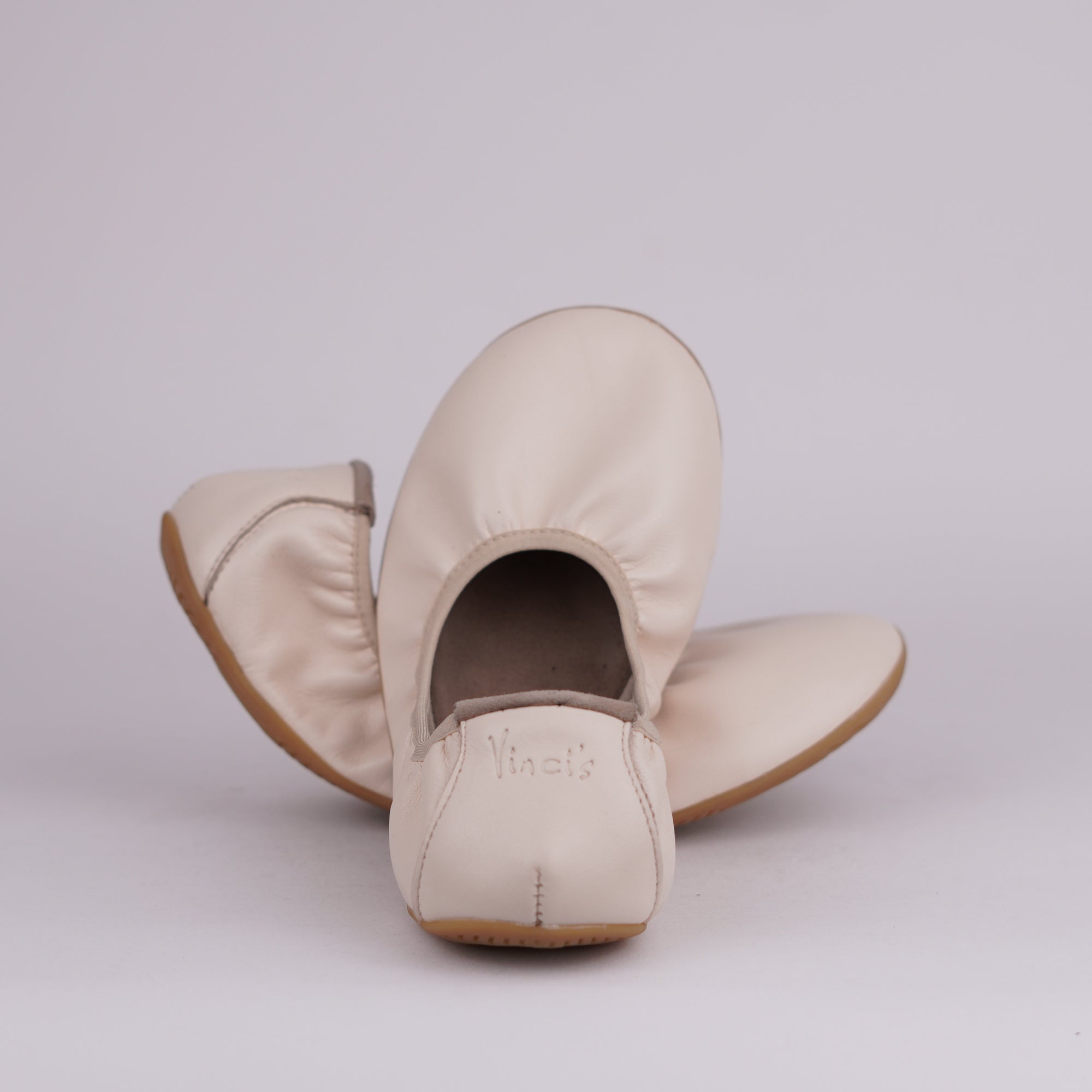 TARA beige Damen - Barefoot Ballerina