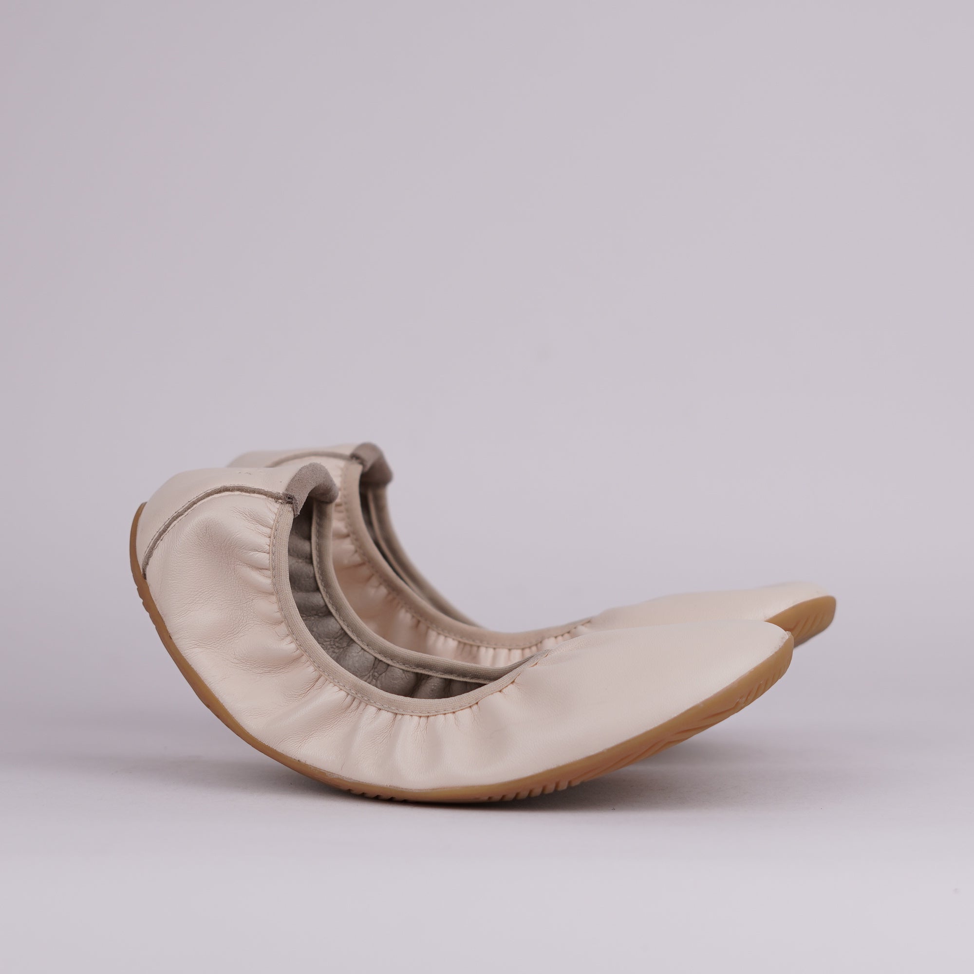 TARA beige Damen - Barefoot Ballerina