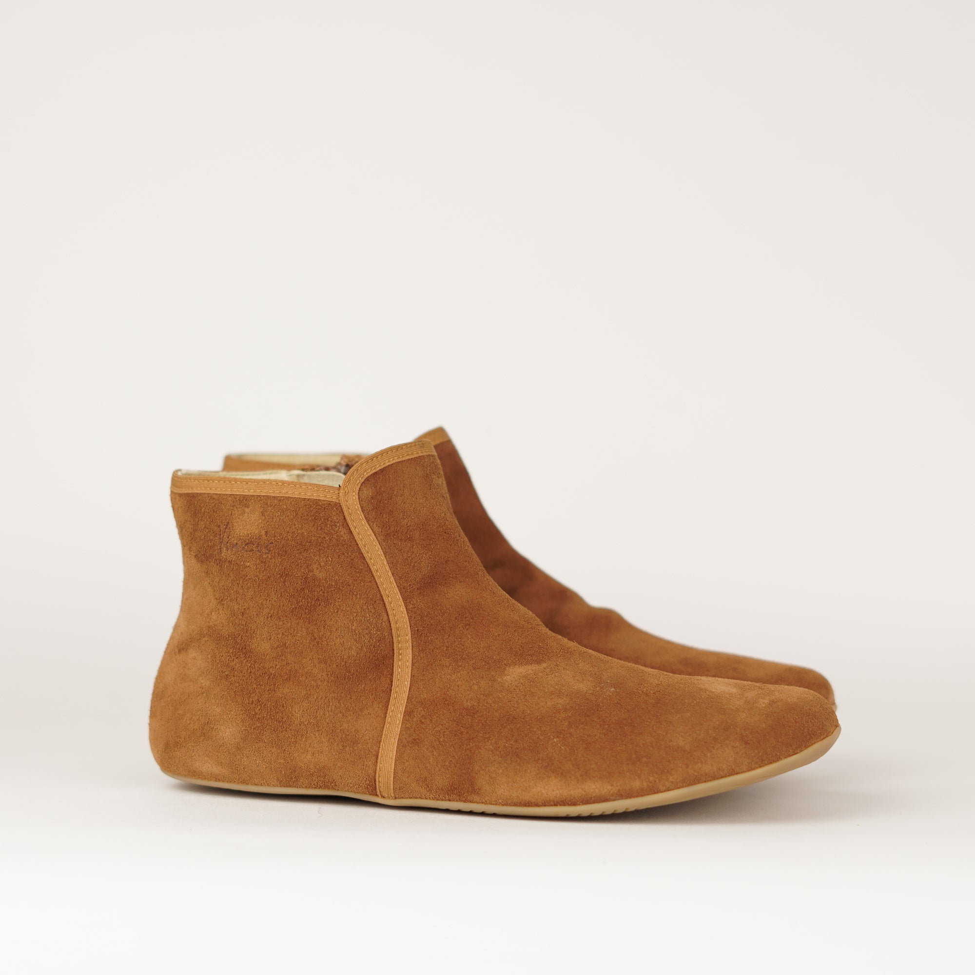 AURA cognac Damen - Barefoot Ankle Bootie