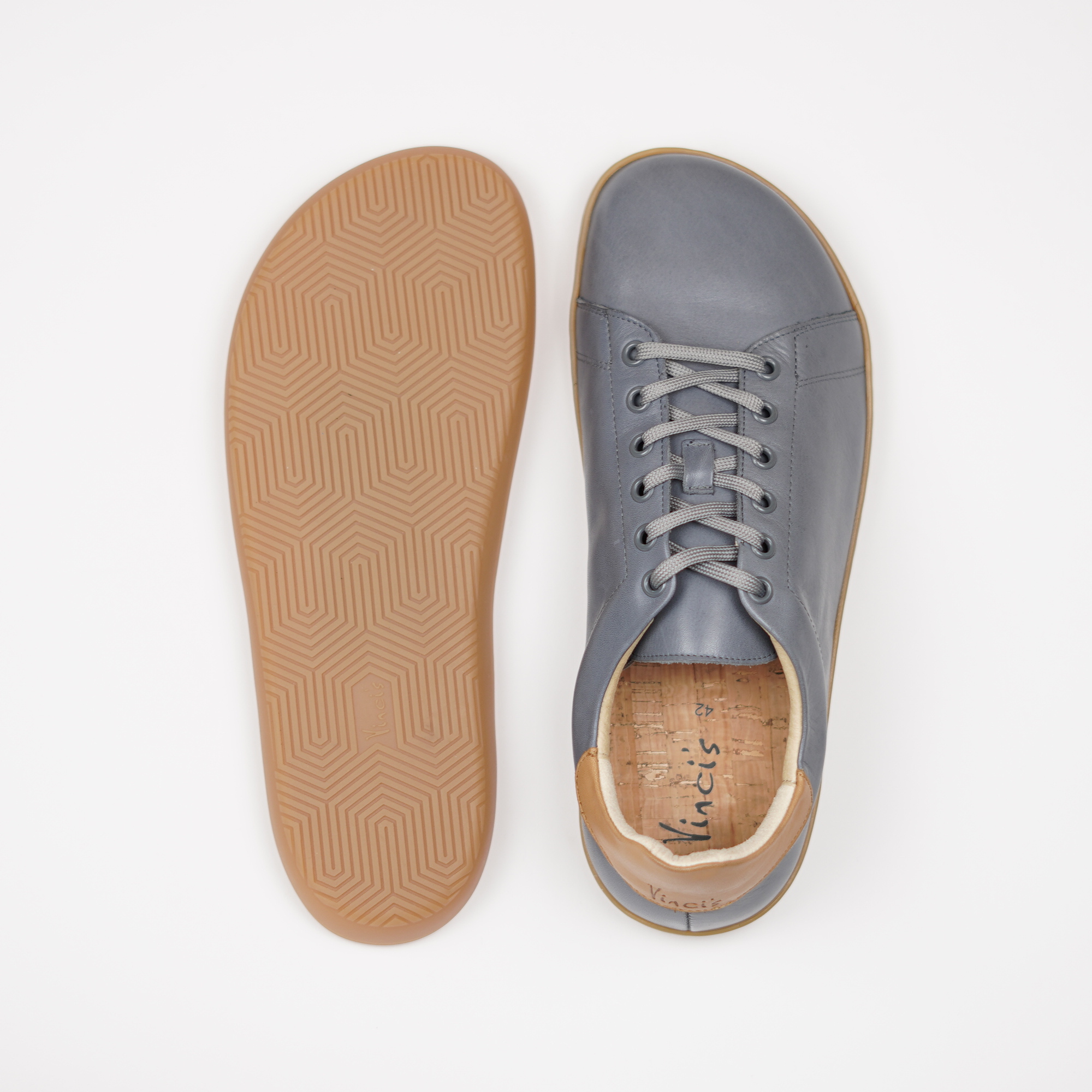 VERO steelblue Herren - Barefoot Sneaker