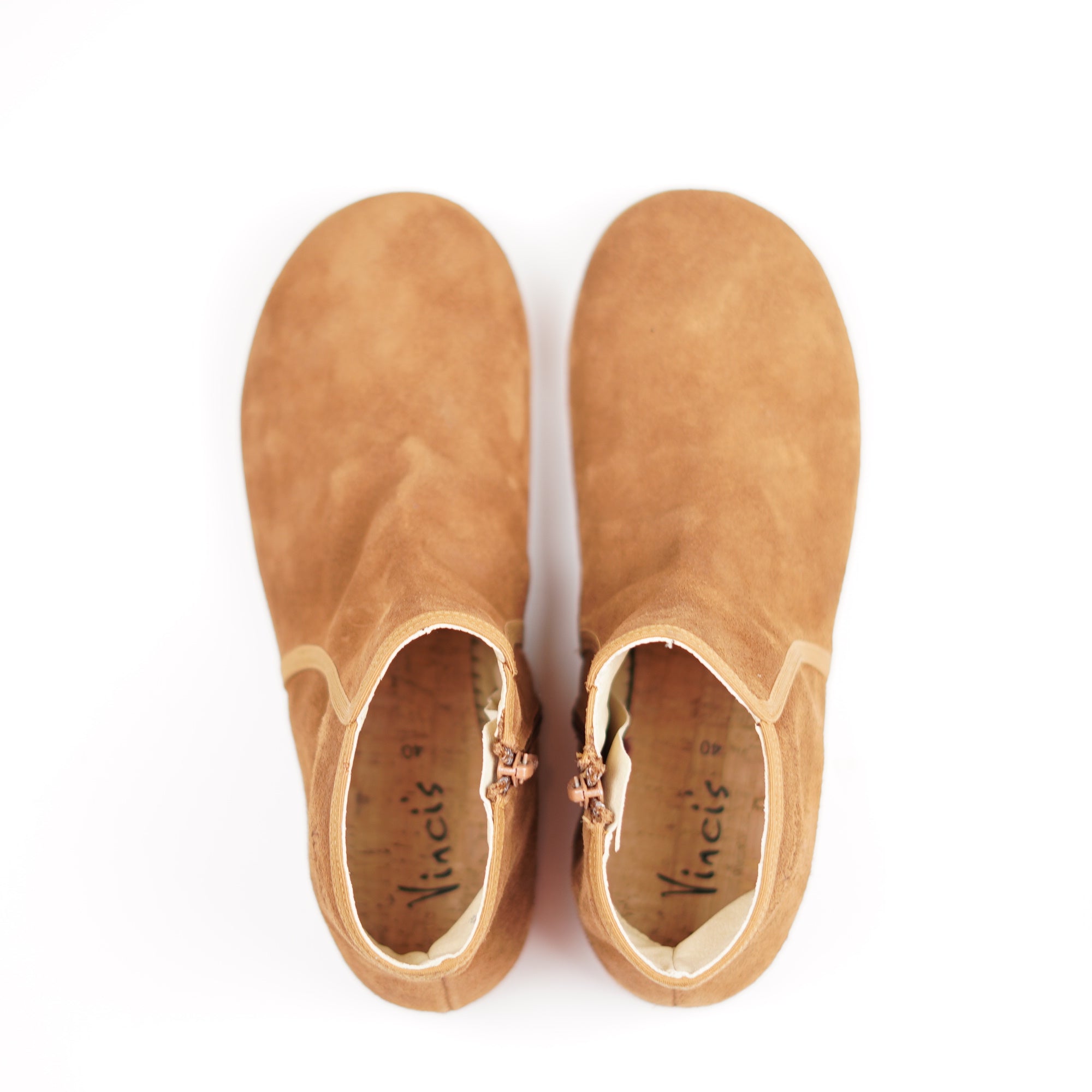AURA cognac Damen - Barefoot Ankle Bootie