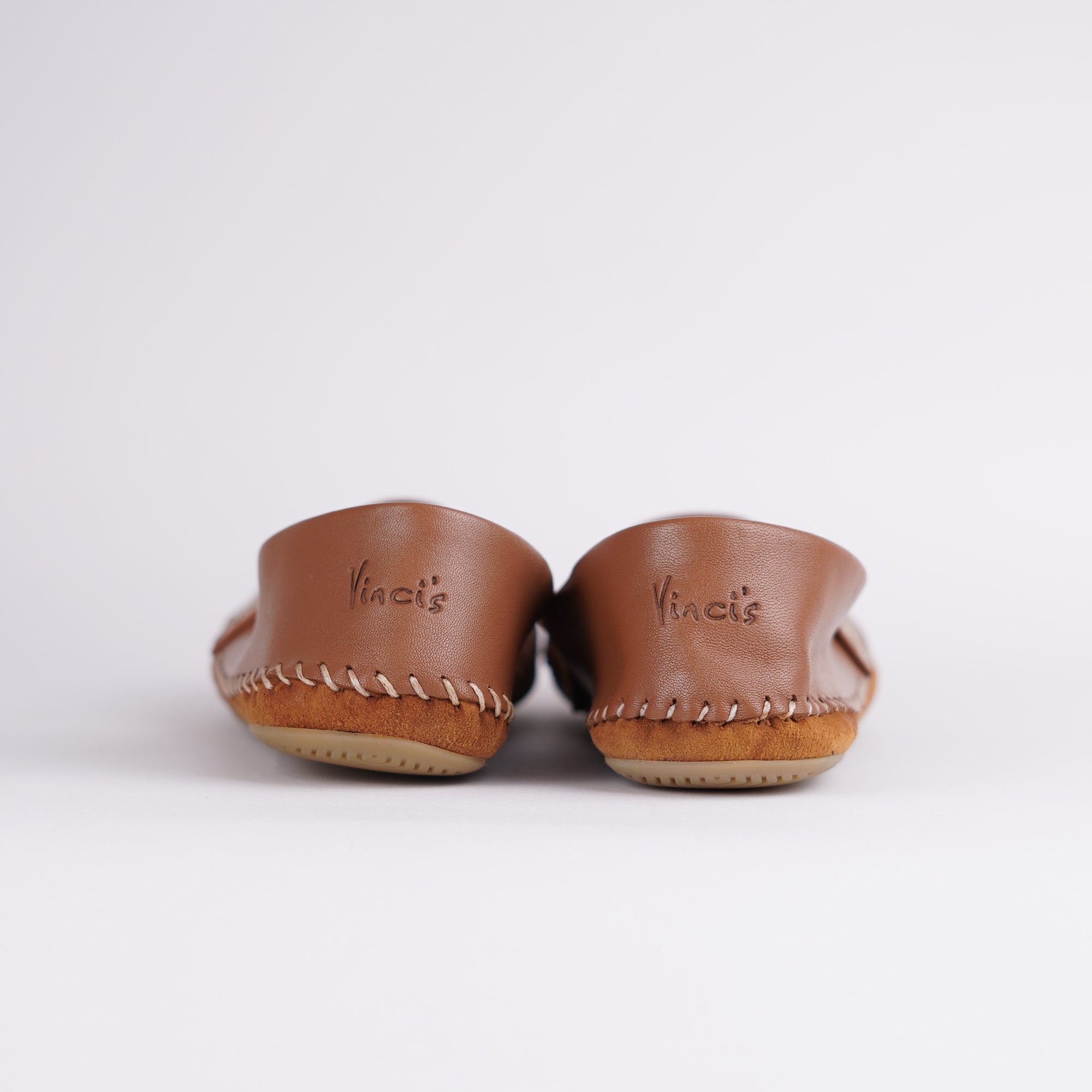 ANUKI cognac Damen - Barefoot Mokassin