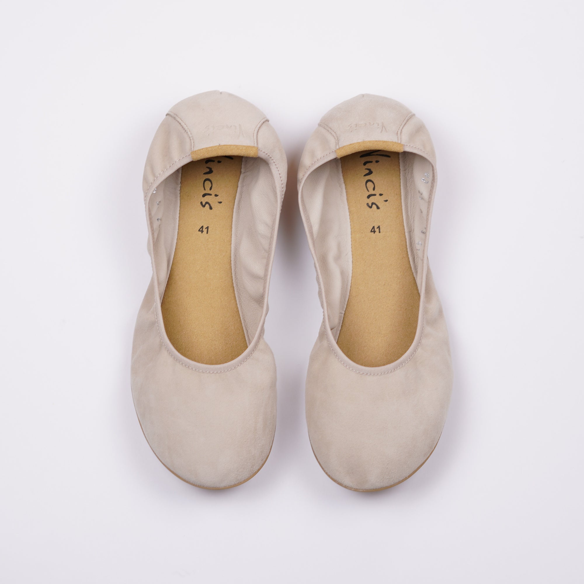 BELLA beige Damen - Barefoot Ballerina