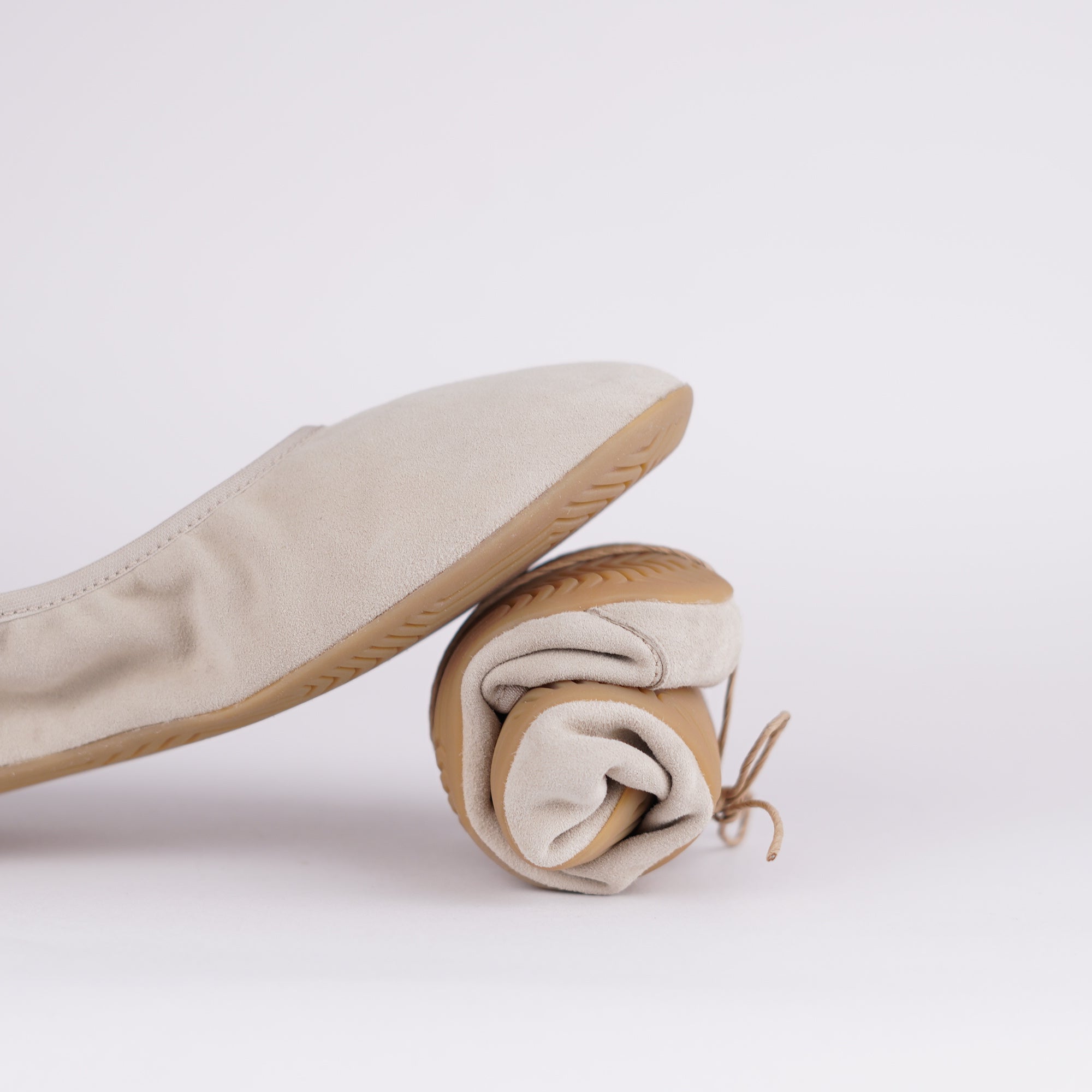 BELLA beige Damen - Barefoot Ballerina