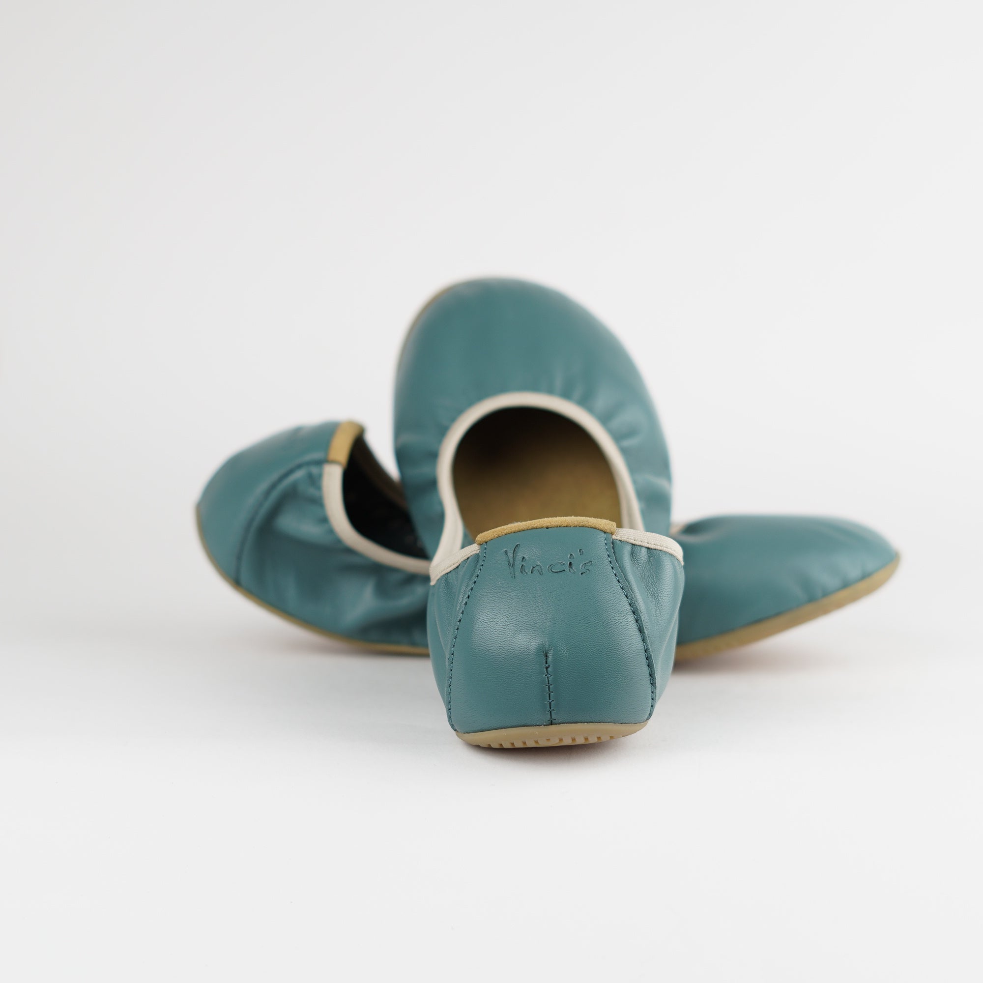 BELLA petrol Damen - Barefoot Ballerina