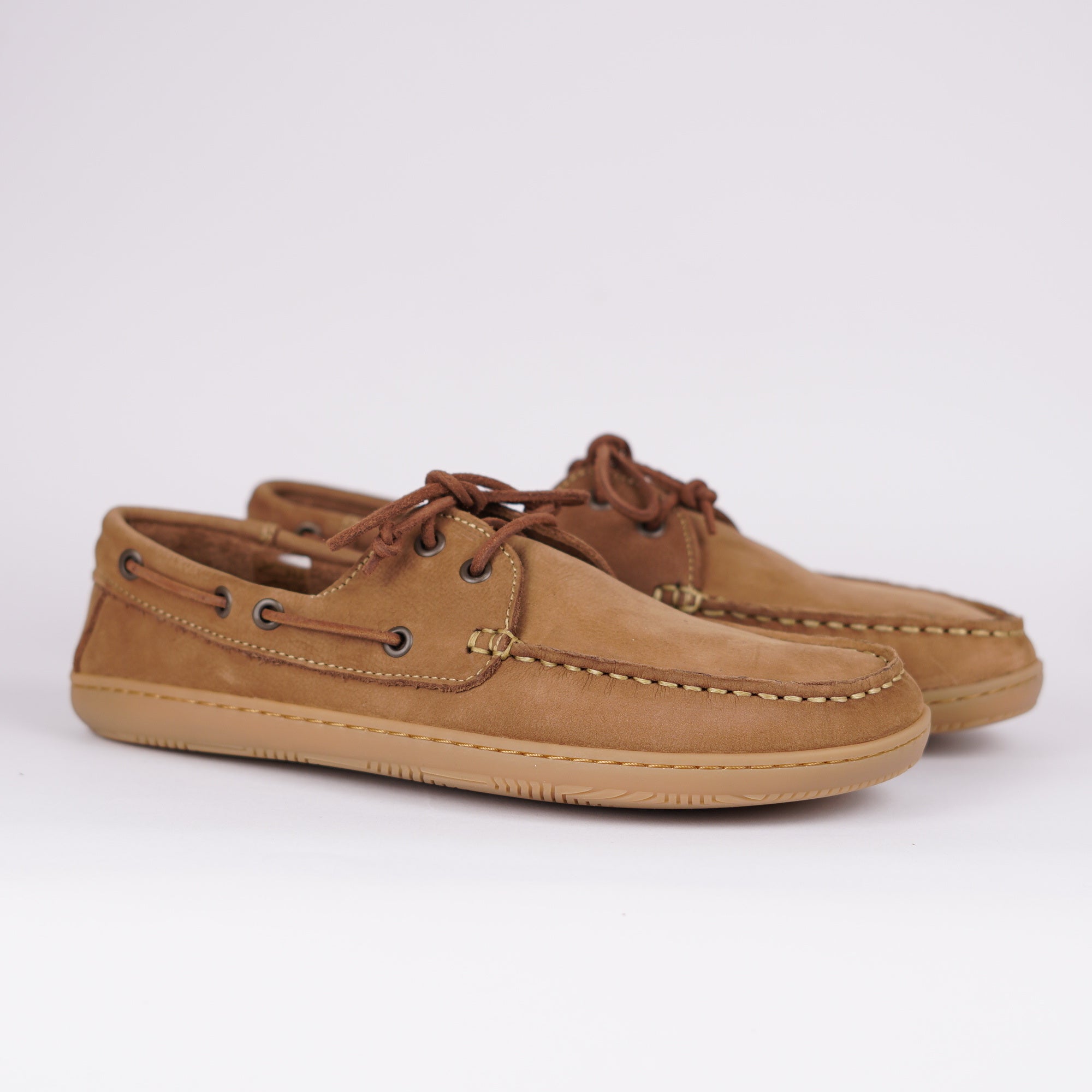 SANTIAGO brown Damen - Barefoot Bootsschuh