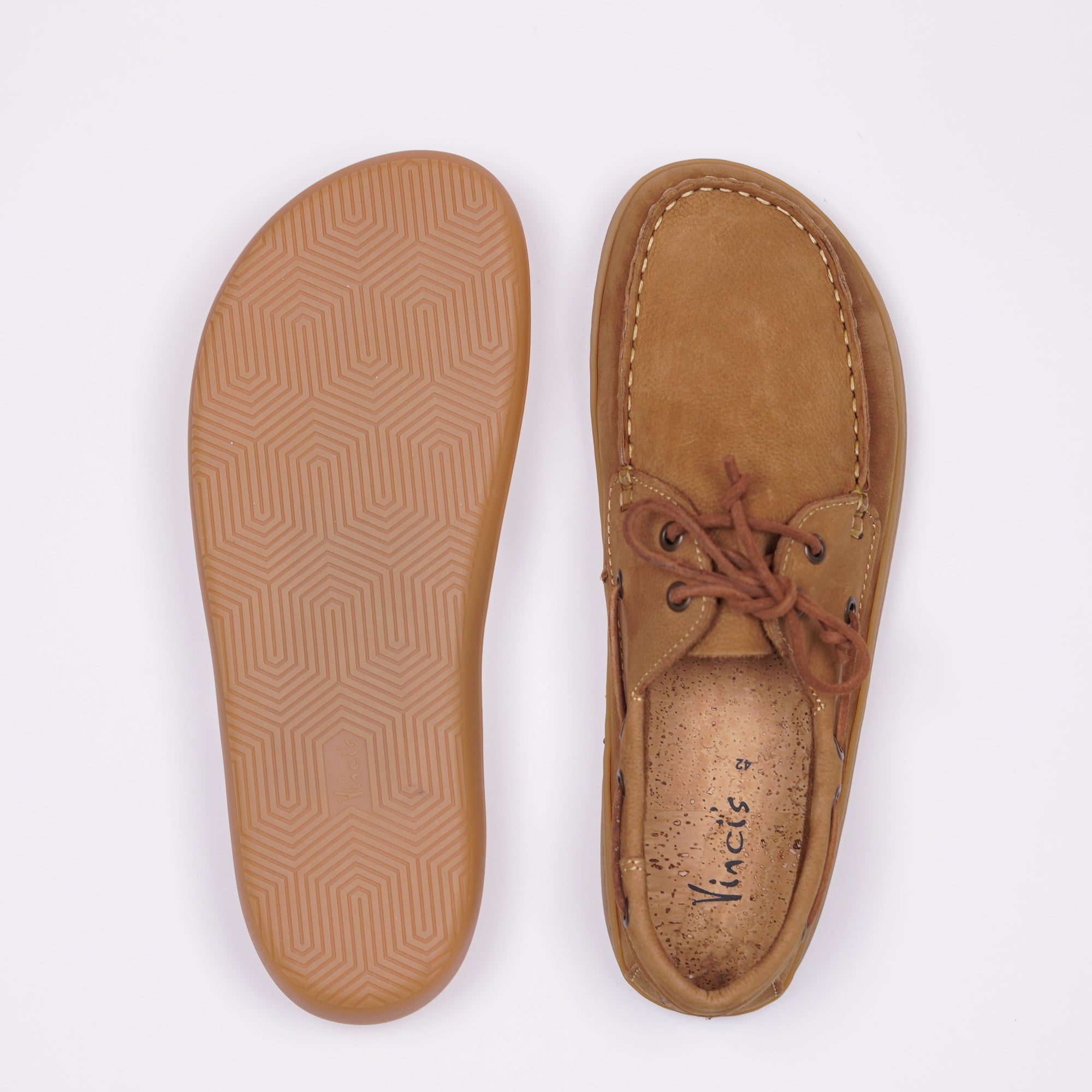 SANTIAGO brown Damen - Barefoot Bootsschuh