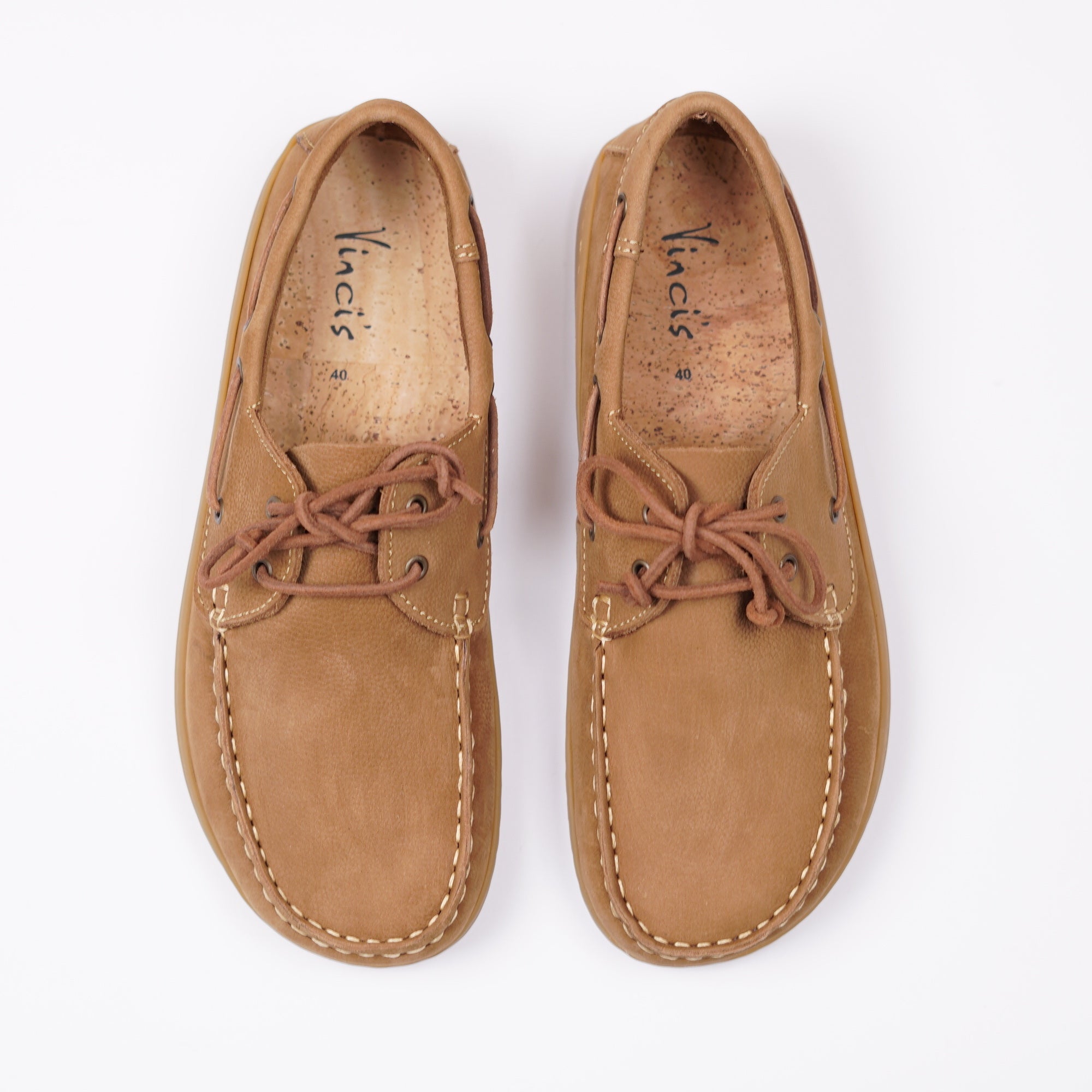 SANTIAGO brown Damen - Barefoot Bootsschuh